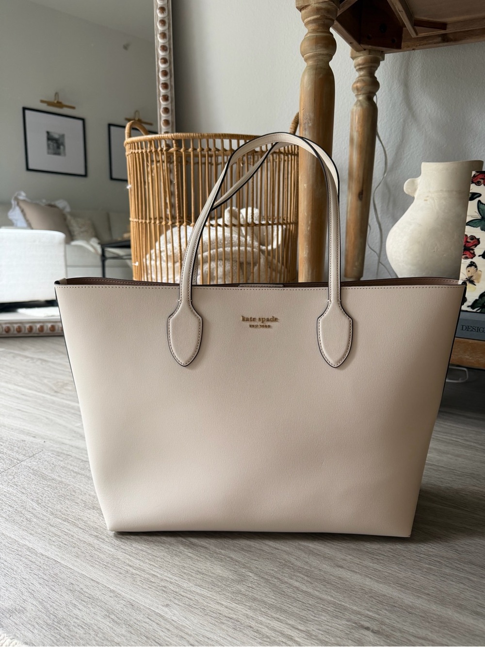kate spade New York Leather Tote Bag
